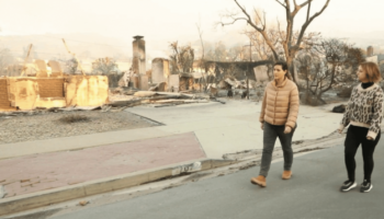 Incendies à Los Angeles : dans le quartier de Pacific Palisades, les habitants découvrent les dégâts