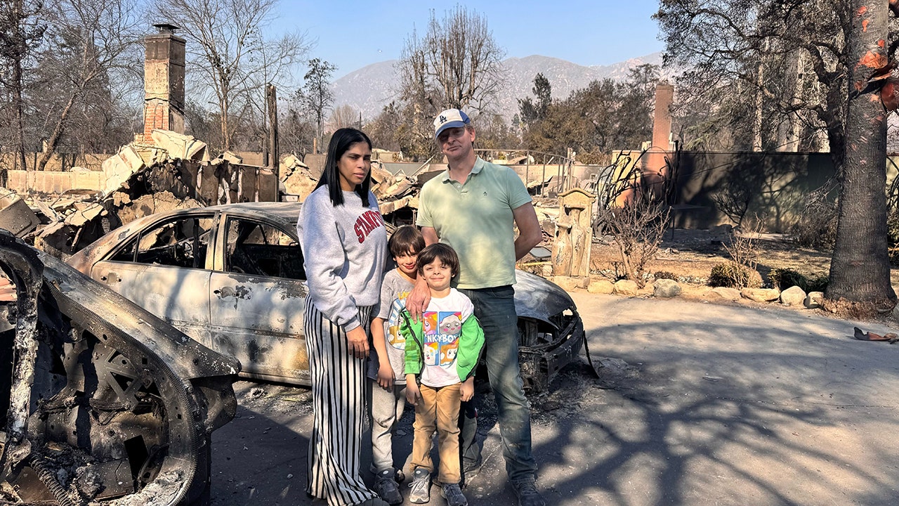 Altadena family of 4 stays brave in face of devastating wildfire loss: 'Stuff that I love is gone'