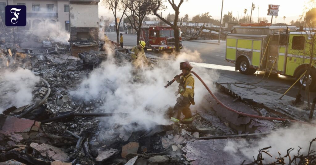 Brände in Los Angeles: Feuerwehrchefin macht Stadtverwaltung schwere Vorwürfe