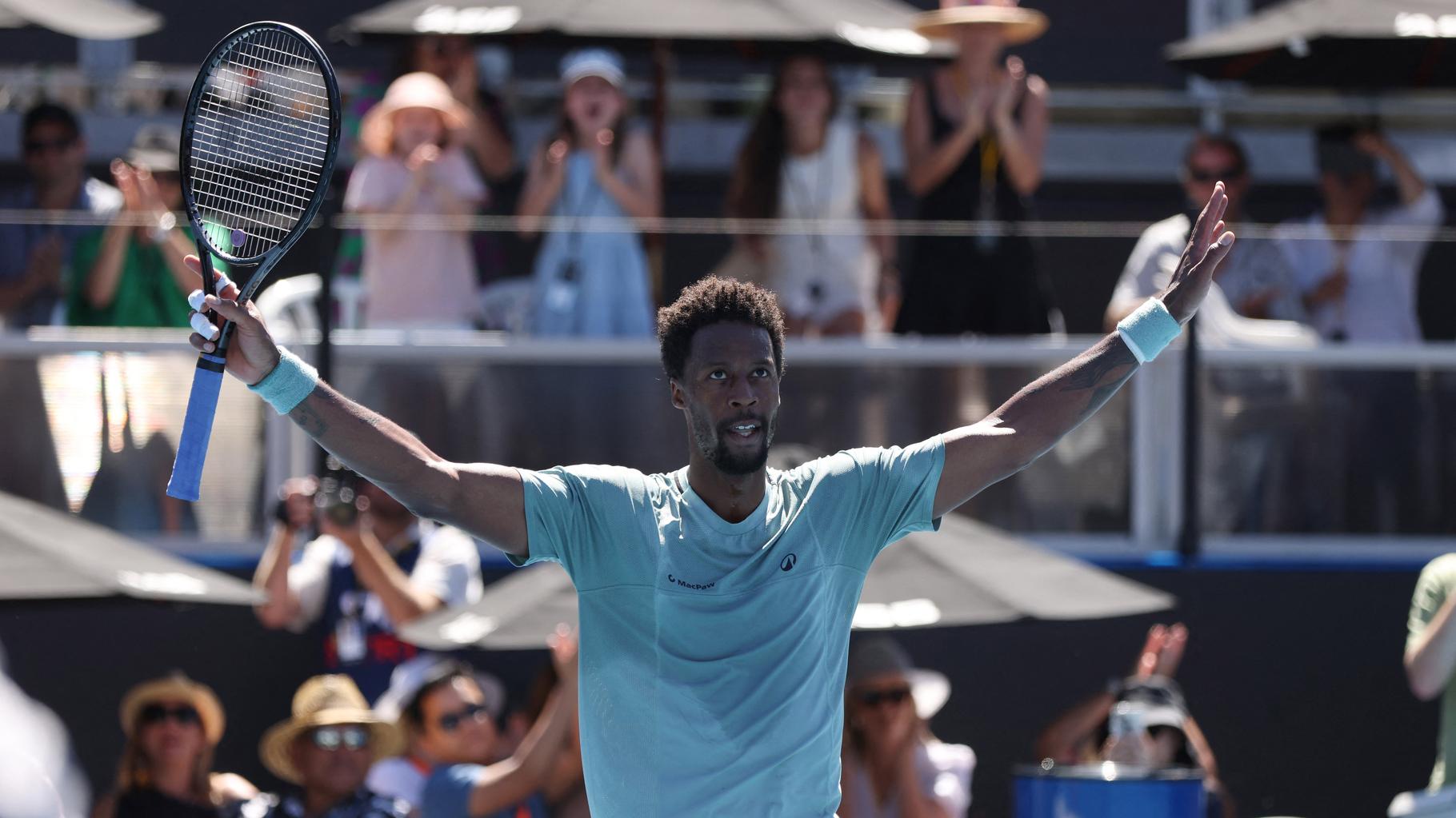 Gaël Monfils gagne le tournoi d’Auckland et devient le vainqueur le plus âgé d’un tournoi ATP