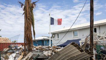 Les dégâts du cyclone Chido à Dzaoudzi, à Mayotte, le 28 décembre 2024