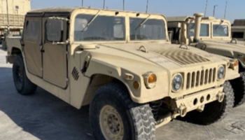 Suspects cut fence at California Army Reserve Center before stealing Humvees, equipment