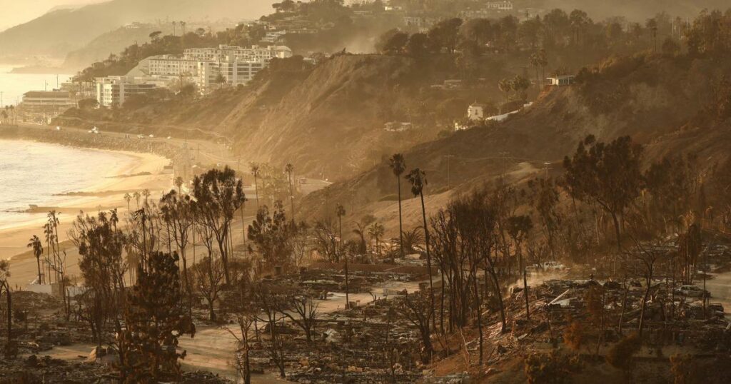 À Los Angeles, le quartier de Pacific Palisades est devenu “un paysage lunaire”