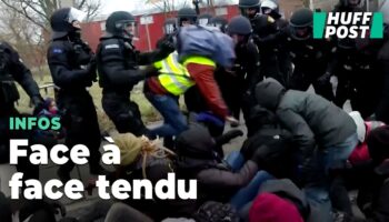 En Allemagne, avant un meeting du parti d’extrême droite AfD, face à face très tendu entre ONG et police