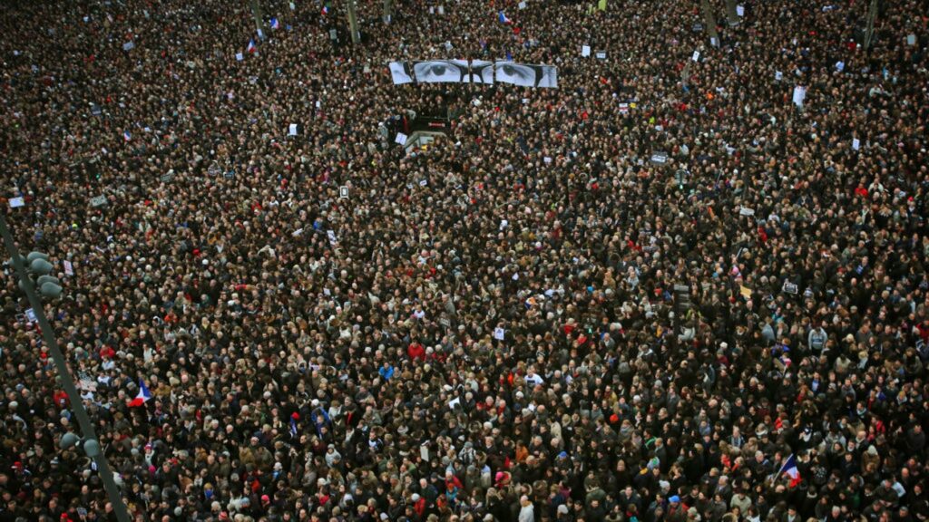 Le 11 janvier 2015, elles étaient aux marches historiques : voici l’image qu’elles ont retenue