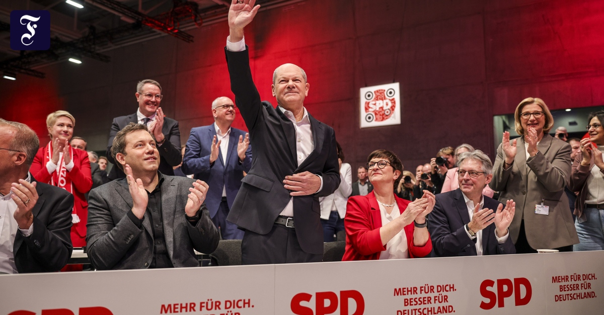 Liveblog zur Bundestagswahl:SPD bestätigt Scholz als Kanzlerkandidaten