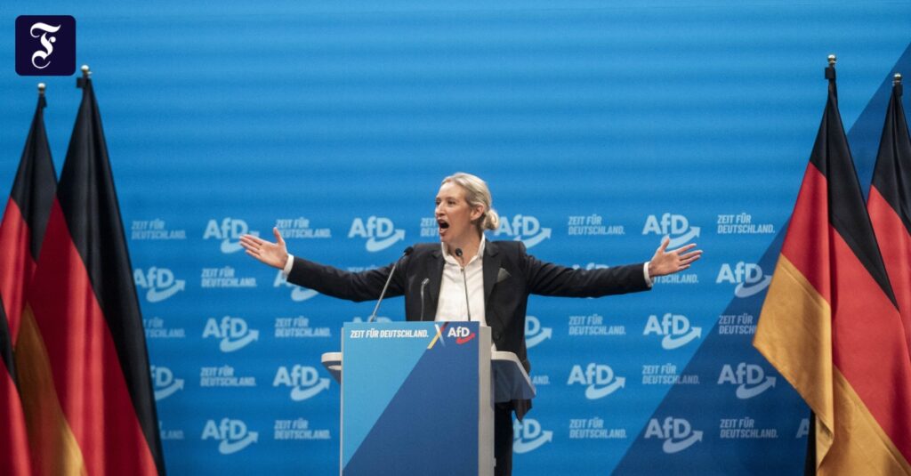 AfD-Parteitag in Riesa: Weidel setzt mit Ruckrede einen schärferen Ton