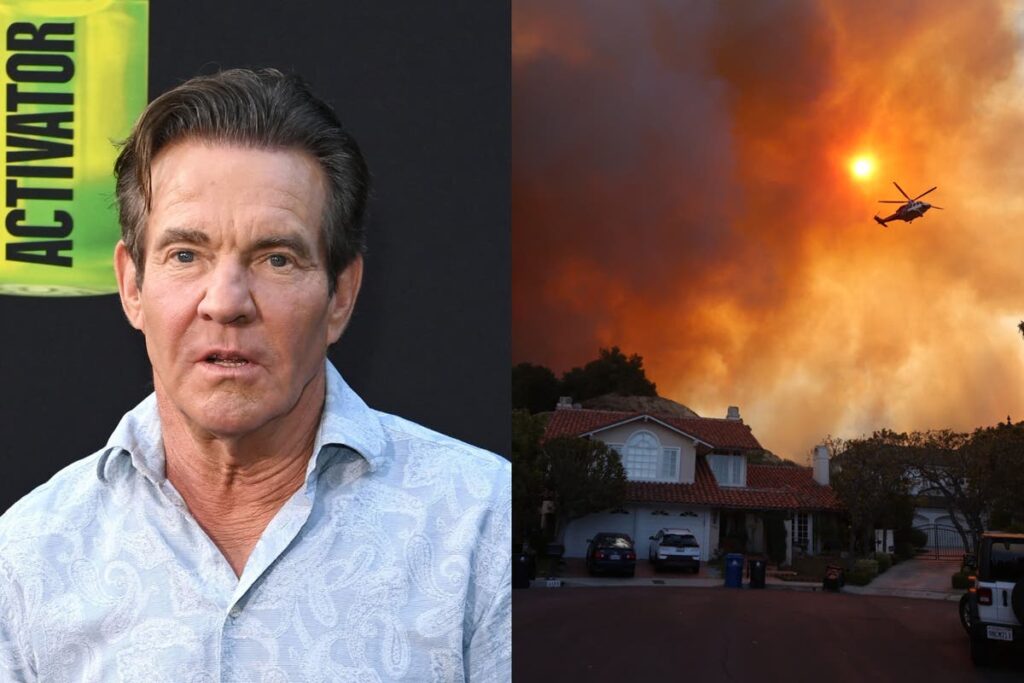 Dennis Quaid emotionally reveals ‘many of his friends have lost’ their homes in the Los Angeles wildfires