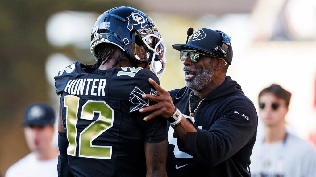 Deion Sanders criticizes Travis Hunter for deactivating social media after online comments about fiancée