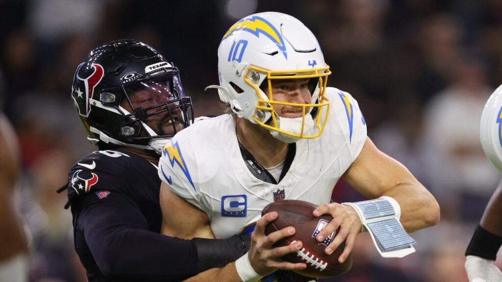 Chargers' Justin Herbert skewered for nightmare performance in playoff meltdown vs. Texans