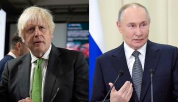 Boris Johnson brands Vladimir Putin a 'f****** idiot'