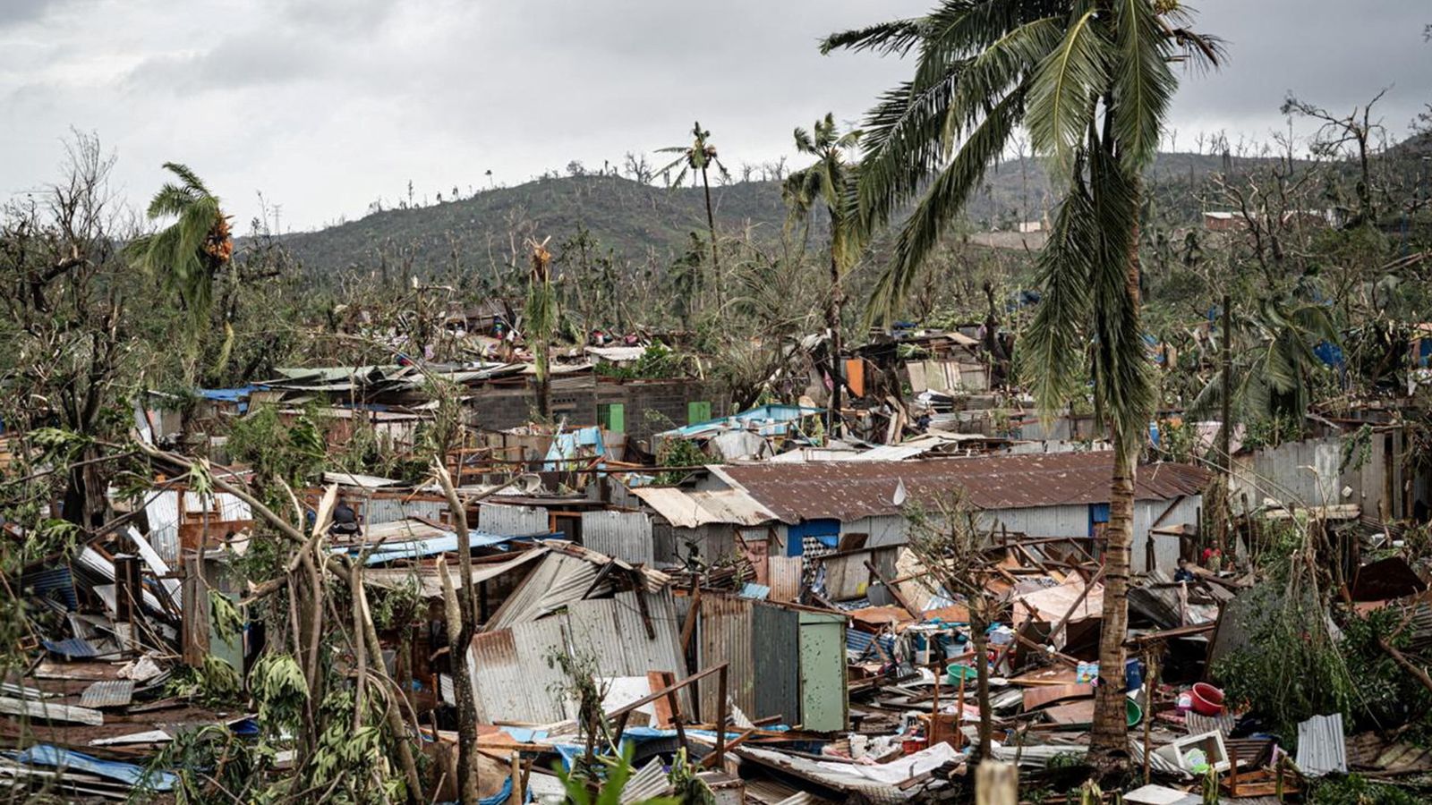 Mayotte hit by new storm just weeks after devastating cyclone