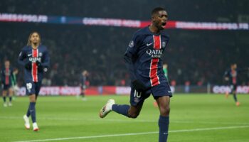 Ligue 1 : porté par un doublé d’Ousmane Dembélé, le PSG domine Saint-Étienne et conforte sa place de leader