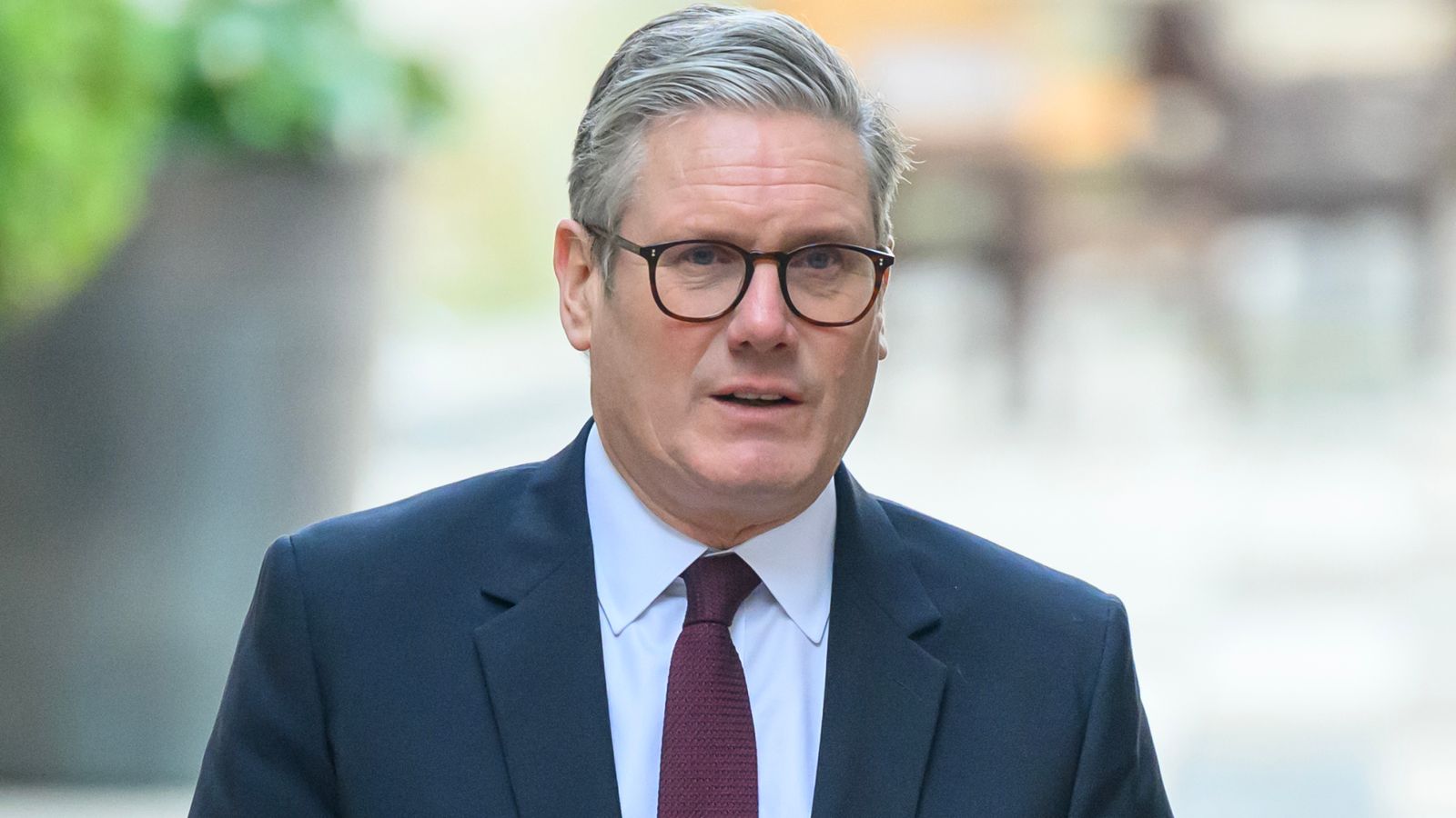 Prime Minister Sir Keir Starmer during a visit to the City of London Police station, central London Paul Grover/Telegraph/PA Wire