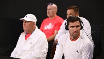 What are the ‘weird’ new coaching pods in use at the Australian Open?