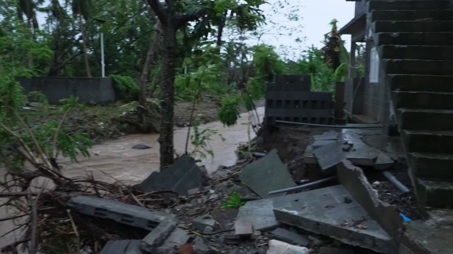 Mayotte : de fortes inondations après le passage de la tempête tropicale Dikeledi