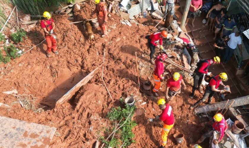 Extremwetter: Mindestens zehn Tote bei Erdrutschen in Brasilien