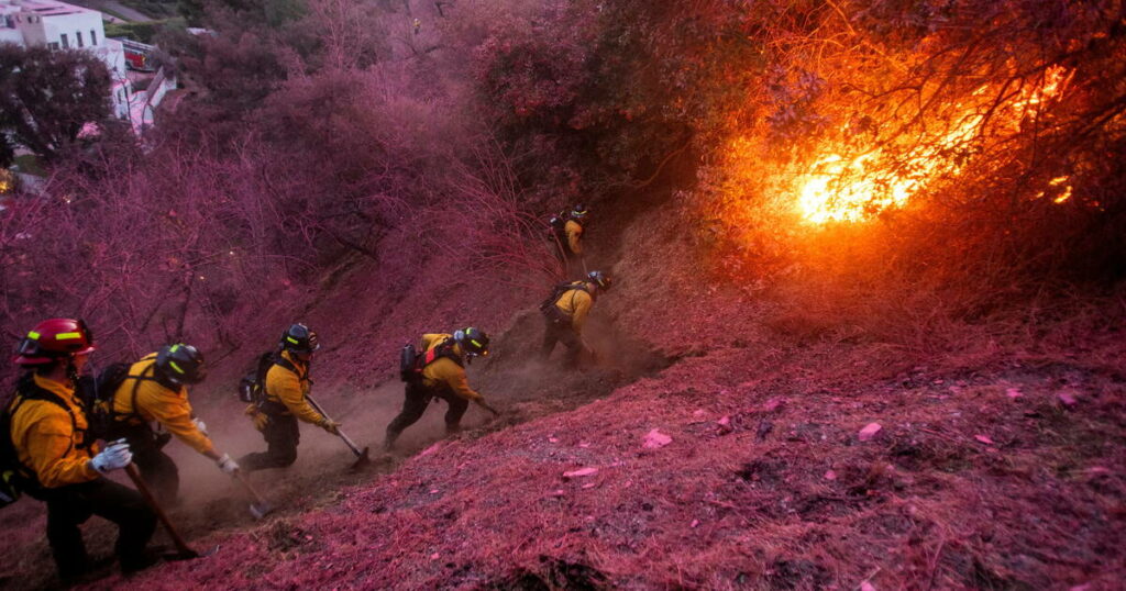 Incendies de Los Angeles : le bilan s’alourdit à 24 morts, des vents violents attendus