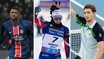 Le PSG solide leader, les têtes de série français bien lancés en Australie, le biathlon tricolore continue de briller... Le récap sport du week-end