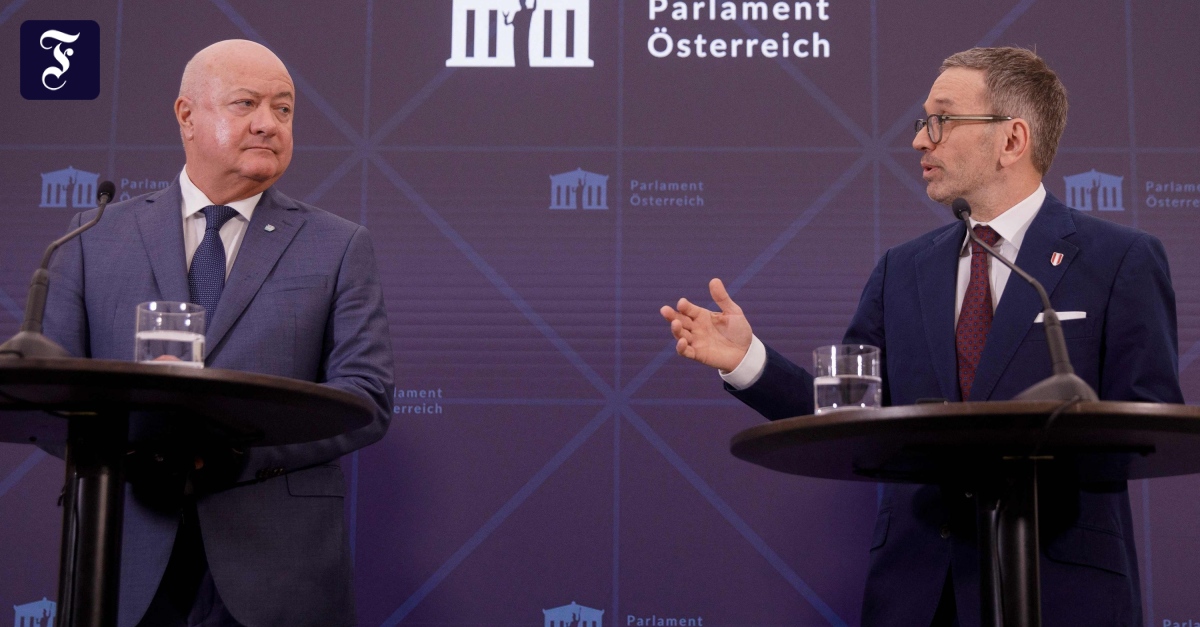 Regierungsbildung in Wien: ÖVP und FPÖ einigen sich beim Haushalt