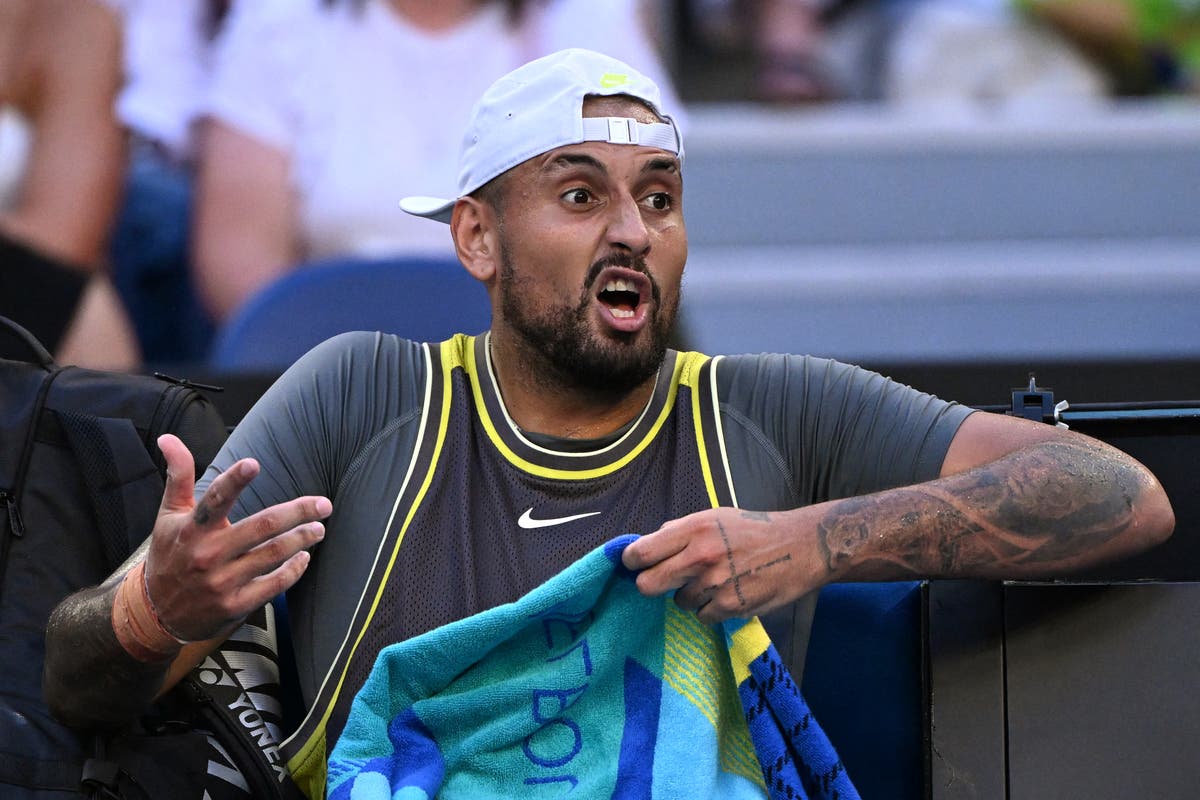 Australian Open LIVE: Angry Kyrgios on brink of defeat to Brit Fearnley as Djokovic battles teenage wildcard