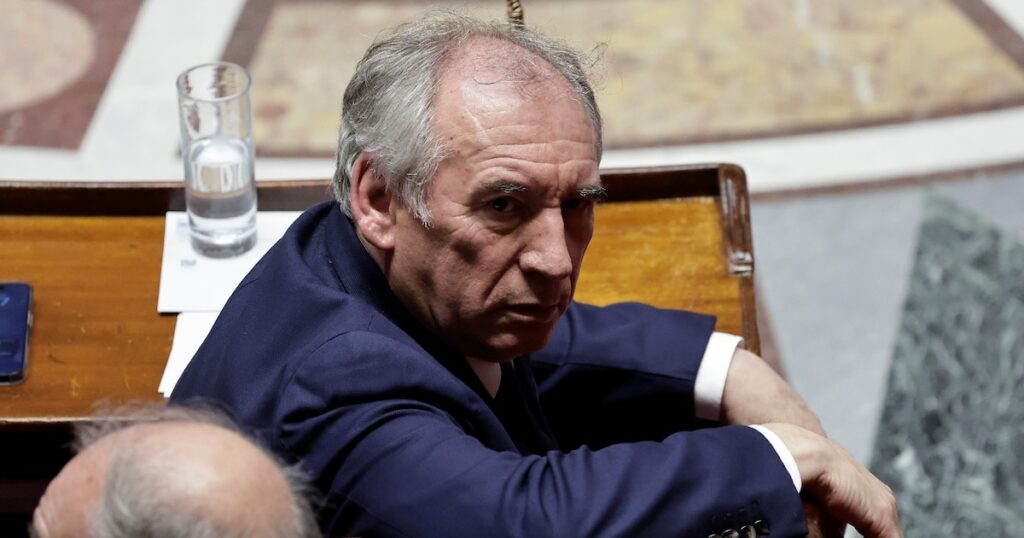 Le Premier ministre François Bayrou le 17 décembre 2024 à l'Assemblée nationale à Paris