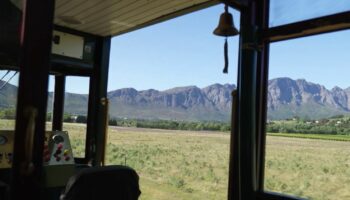 Afrique du Sud : un tramway pour découvrir les vignobles de Franschhoek