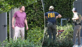 FBI visits Ben Affleck's LA home