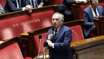 Le Premier ministre François Bayrou à l'Assemblée nationale le 17 décembre 2024