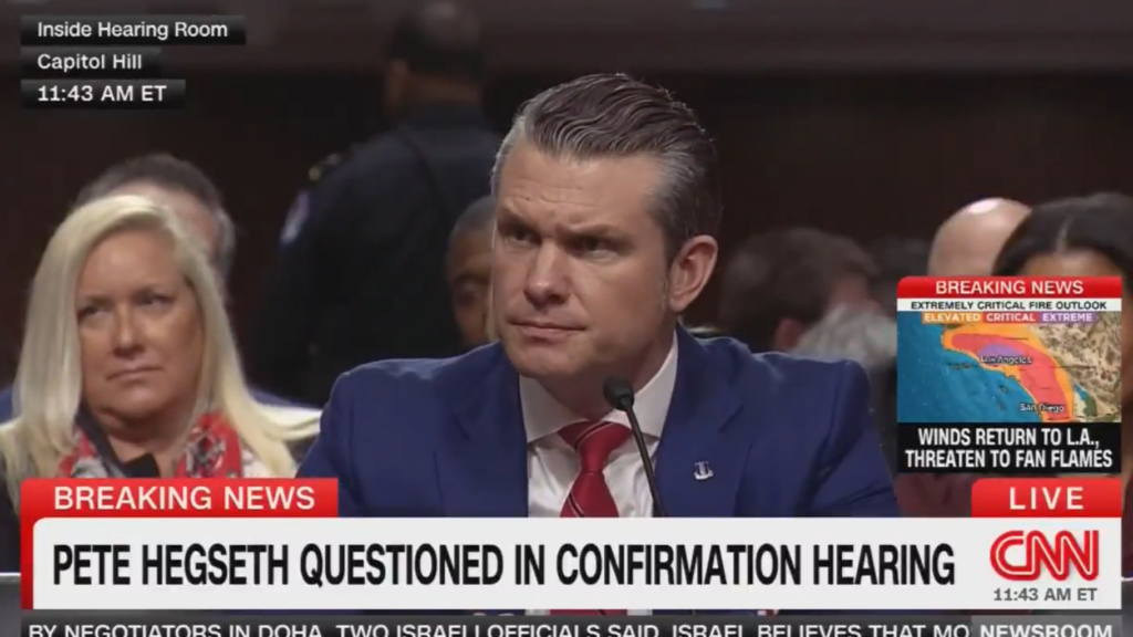 Pete Hegseth, potentiel ministre de la Défense de Trump, a passé un (très) mauvais moment au Sénat