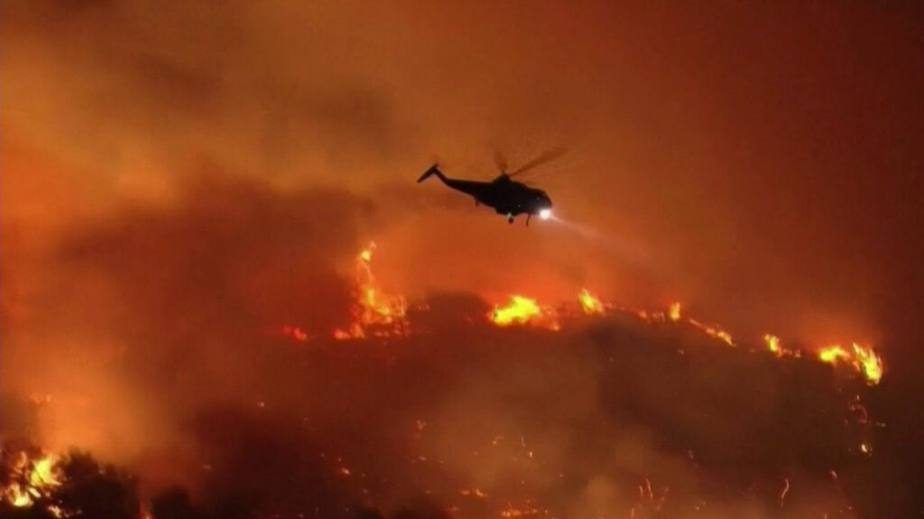 Incendies à Los Angeles : le sud de la Californie placé en alerte rouge pour vents violents