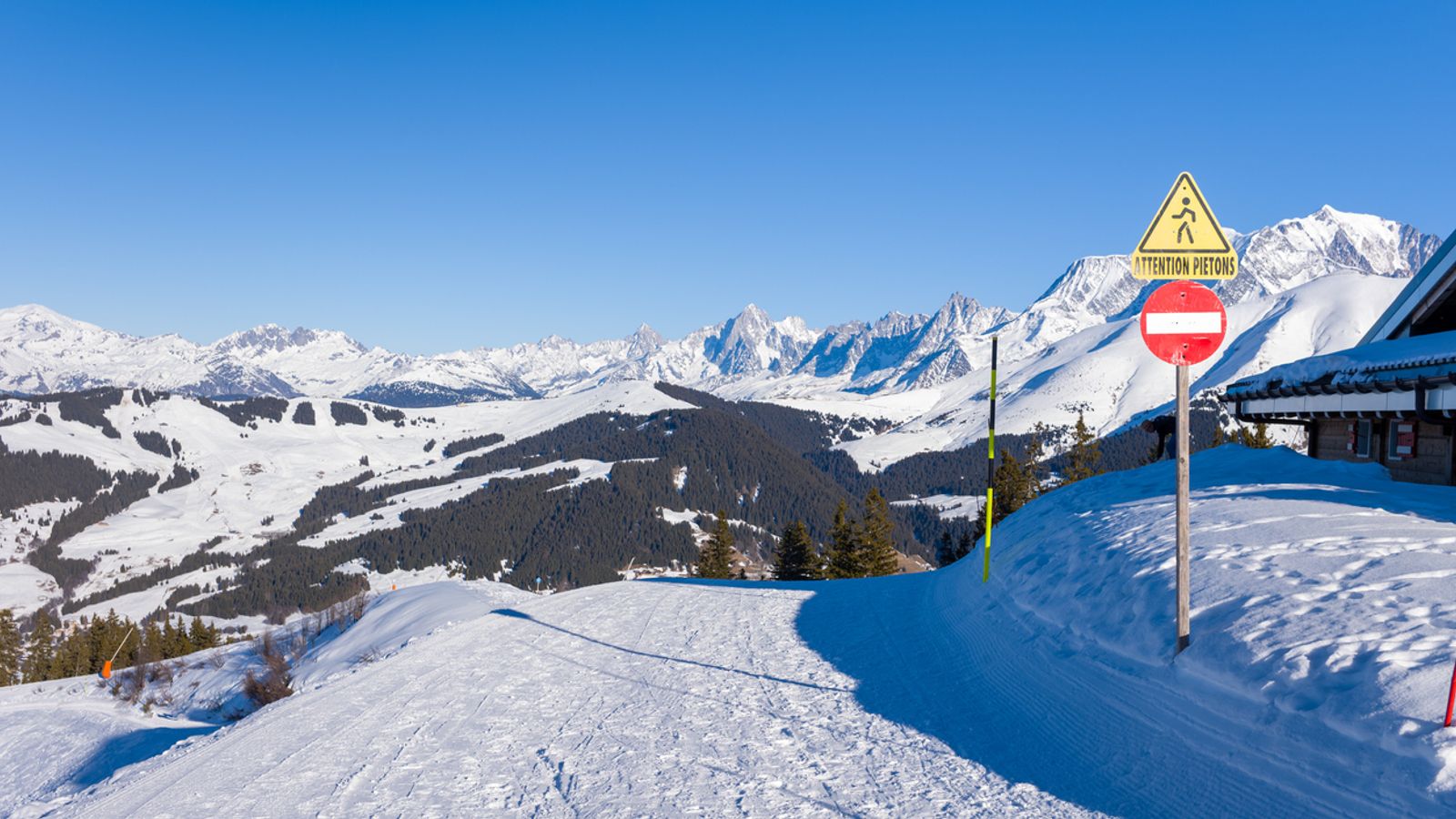 Photo taken of a path in the French Alps. Pic: iStock