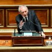 Le Premier ministre François Bayrou s'exprime au Sénat, le 15 janvier 2025 à Paris