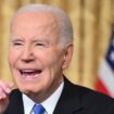 Le président américain sortant Joe Biden prononce son discours d'adieu dans le bureau ovale de la Maison Blanche à Washington, le 15 janvier 2025