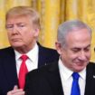 Donald Trump et Benjamin Netanyahou à la Maison blanche, le 28 janvier 2020.