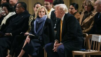 Donald Trump et Jill Biden à la réouverture de Notre-Dame, on sait ce qu’ils se sont dit