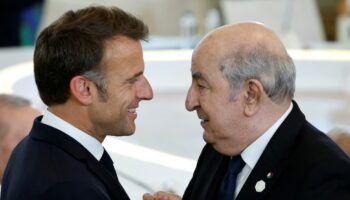 Emmanuel Macron et Abdelmadjid Tebboune, au sommet du G7 en juin 2024.