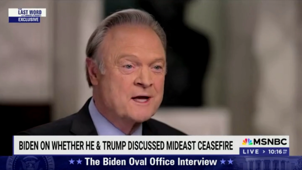 MSNBC's Lawrence O'Donnell gushes over Biden's achievements in final interview: 'Like a magic trick'