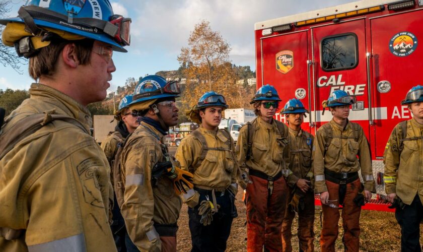 Brände in Kalifornien: Erneute Starkwinde könnten Brände bei Los Angeles anfachen