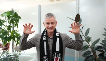 Ole Gunnar Solskjaer returns to management with Besiktas in first role since leaving Manchester United