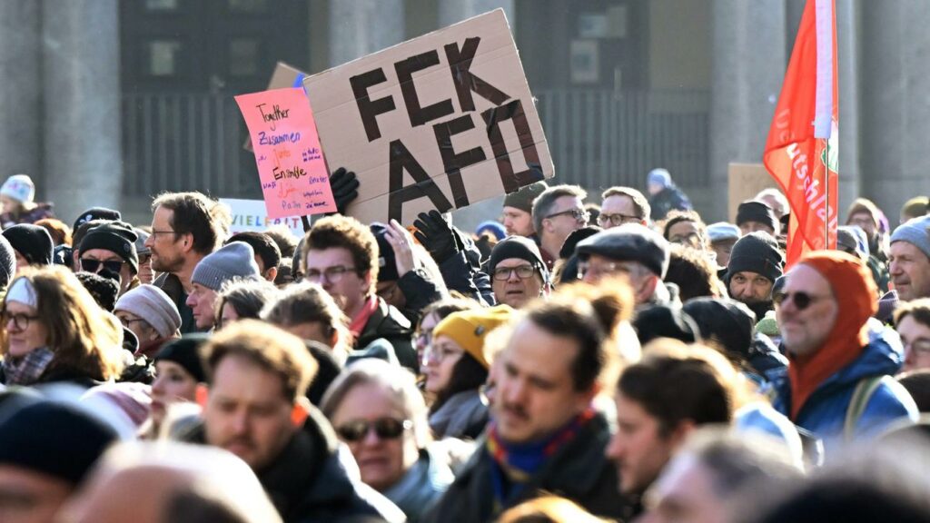 Wahlkampf: Tausende demonstrieren gegen "Abschiebetickets" der AfD