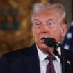 U.S. President-elect Donald Trump makes remarks at Mar-a-Lago in Palm Beach, Florida, U.S. January 7, 2025. REUTERS/Carlos Barria