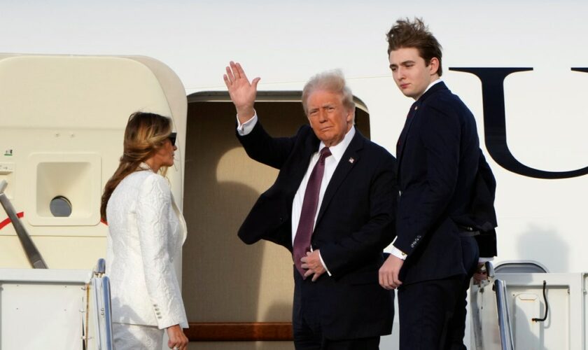 Trump family heads to US Capitol ahead of Inauguration Day: 'This time, America won'