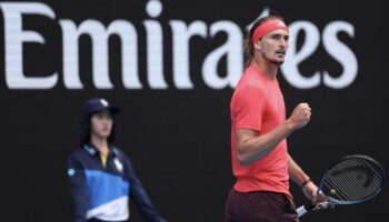 Open d'Australie : Alexander Zverev trop fort pour Ugo Humbert, les favoris passent sans problème