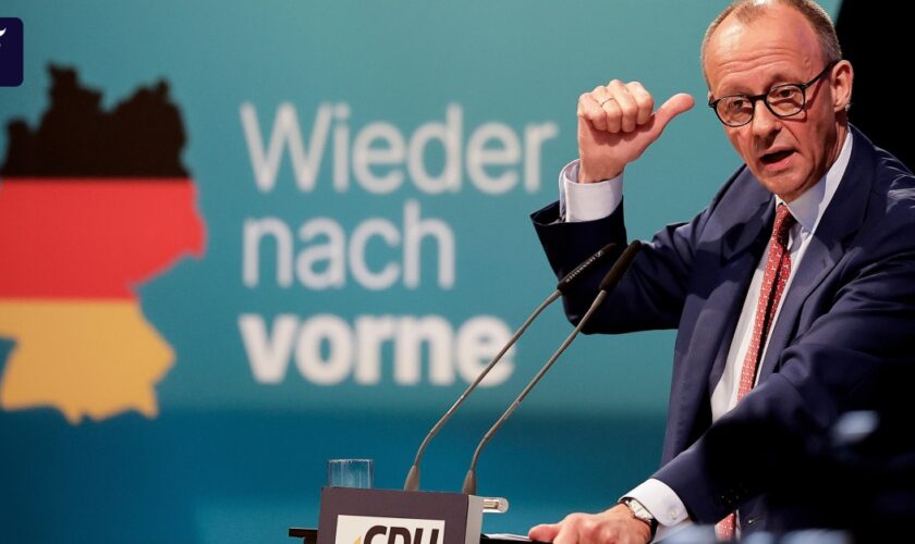 Liveblog zur Bundestagswahl: Merz: Einmal 33 reicht für Deutschland