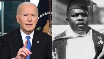 Biden pardons late Black activist Marcus Garvey, 4 others