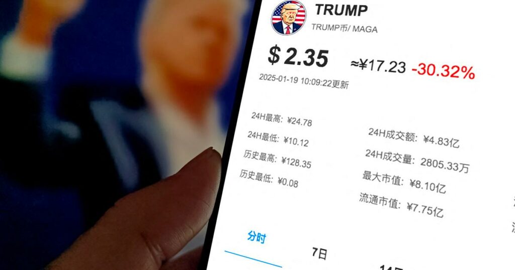 La nouvelle cryptomonnaie de Donald Trump soulève des questions éthiques “sans précédent”