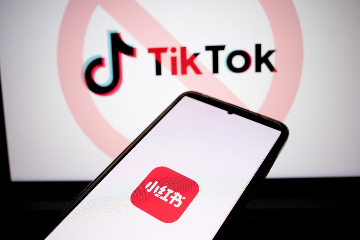 Aux Etats-Unis, des « réfugiés de TikTok » affluent sur une autre application chinoise, en tête des téléchargements