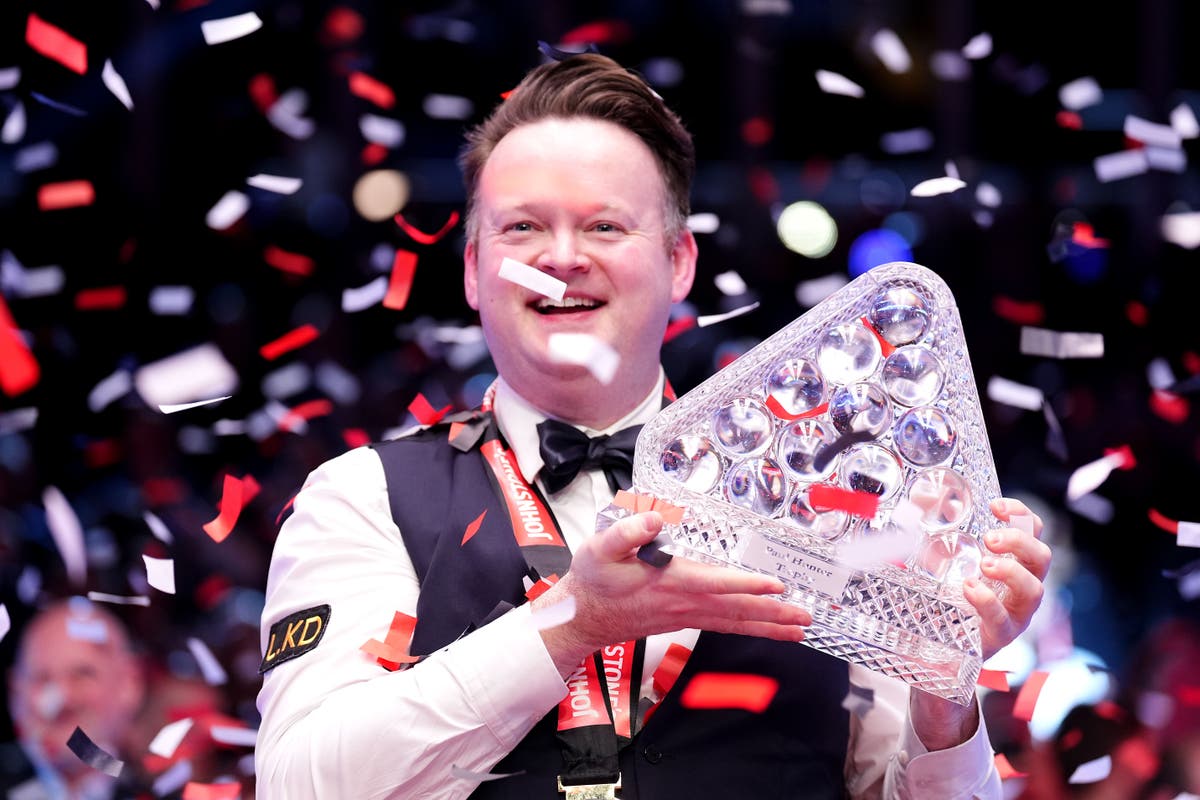 Shaun Murphy holds off Kyren Wilson fightback to win second Masters title