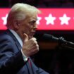 U.S. President-elect Donald Trump speaks during a rally the day before he is scheduled to be inaugurated for a second term, in Washington, U.S., January 19, 2025. REUTERS/Carlos Barria